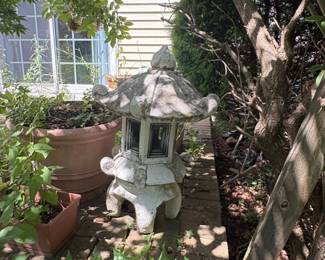 Japanese Stone Lantern Pagoda