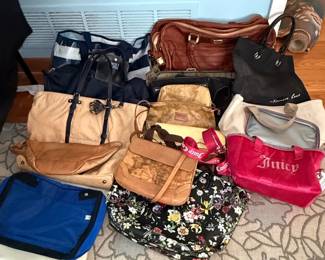 Assorted Collection of Vintage and Modern Handbags
