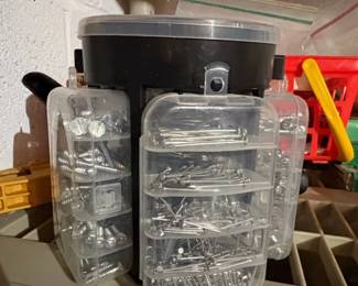 Assorted Car Fasteners and Clips Kit with Organizer