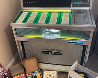 Records are part of juke box and not sold separately