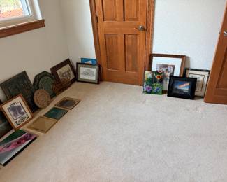 Pictures, paintings, frames