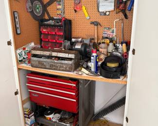 Tools, tool boxes, etc