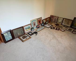 Pictures, paintings, frames