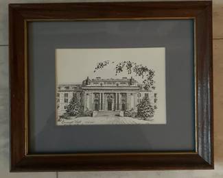 Framed artwork