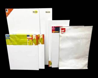 Various Sized Canvases Drafting Vellum 8 Pcs
