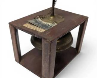 Antique Footboard Bell for Hackney Carriage