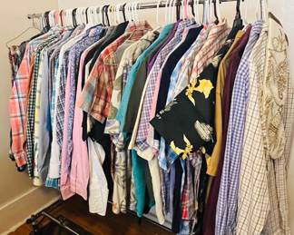 Men’s dress shirts Joseph A Banks etc.