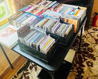 CD’s, DVD’s & VHS