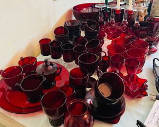Ruby glass