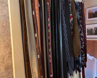Men’s belts & ties