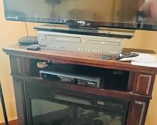 Flat Screen & Electronics and Portable fireplace