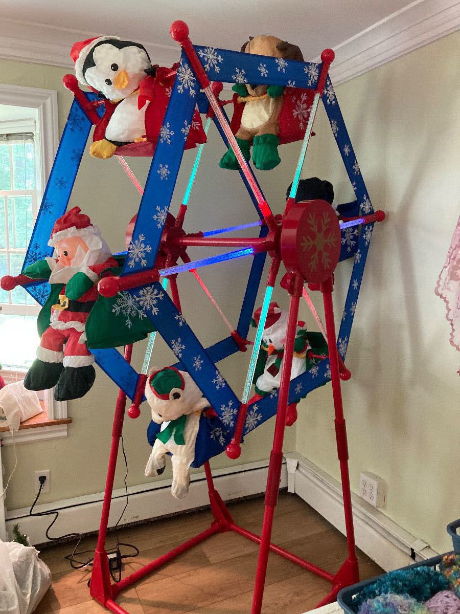 7 ft. Christmas Ferris wheel