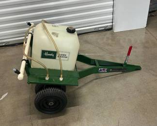 Lot #66 Handy WMC Self-Pumping Tow-Behind Lawn Sprayer Western Mfg Corp Iowa