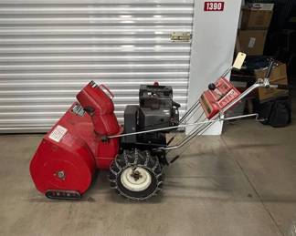 Lot #65 MTD TopFlite Two-Stage Gas Snow Blower with Tire Chains Colorado Winter