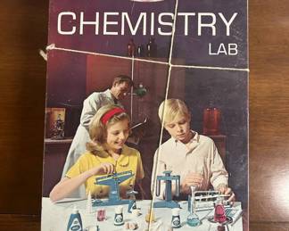Lot #51 Skilcraft Chemistry Lab Set No.500 Senior Vintage 1960s Science Kit Complete