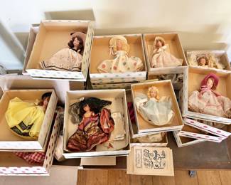 vintage Storybook dolls