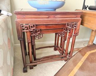 vintage nesting tables