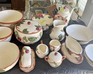 Vintage Apple Franciscan ware Dishes