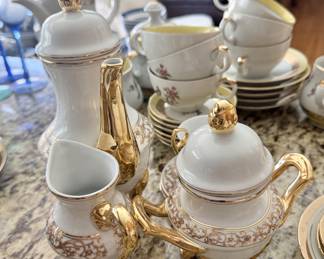 vintage Asian tea set