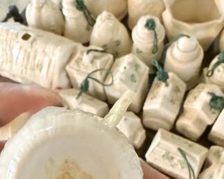 vintage Belleek ornaments & more