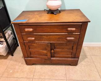 Antique Entryway cabinet