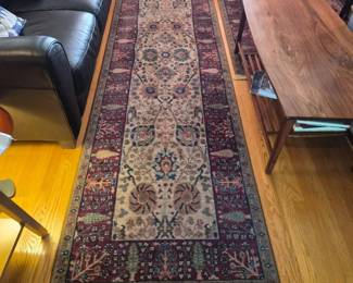 9 WovenWoolTeaWashPersianVasePatternKarastanRunner