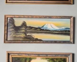 13 TrioofNorthwestLandscapePaintings