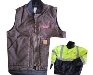 162 FisherCompaniesWorkwearCarharttVestHighVisibilityJacketL