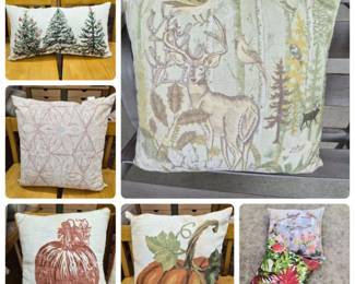 134 OEKOTEXDecorativeThrowPillowsSeasonalBotanical