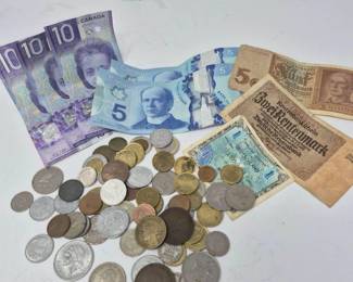 153 GlobalNumismaticCollectionVintageBanknotesInternationalCoins