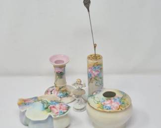 19 AntiqueVanityPorcelainHatPinsLimogesBavariaMore