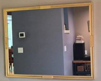 85 GoldGiltWallMirrorDecoInspiredFrame
