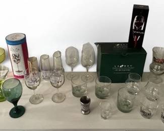 Miscellaneous Bar Glassware Lot