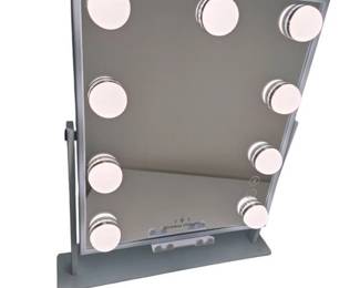 Lighted Tabletop Mirror