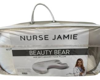 Nurse Jamie Beauty Bear Age Defy Memory Foam Pillow