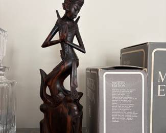 HAND CARVED BALI GODESS 
