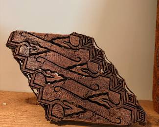 COPPER STAMP FOR BATIK TEXTILE PRINTING