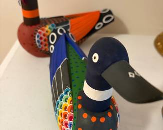 PAINTED WEDDING DUCKS