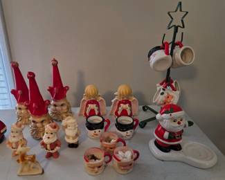 Vintage Wax xmas Candles & More