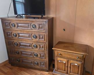 Vintage McM Dresser & Ethan Allen Night stand