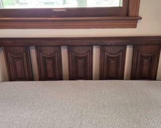 Vintage MCM Full size head board
