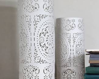 Porcelain Lamps.