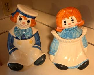 Vintage Metlox Ceramic Cookie Jars