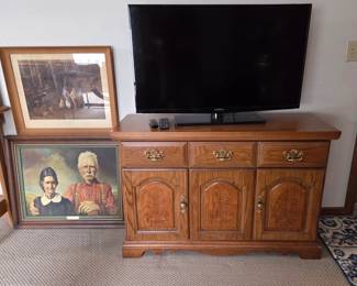 Ethan Allen Chest, Tv & Pictures