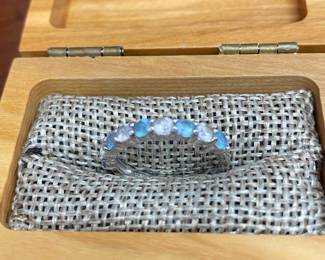 Sterling Ring w/Stones