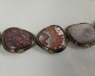 Sterling Bracelet w/Marble