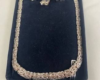 Sterling Necklace-24.9 grams