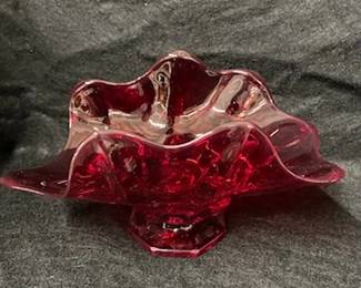 Fostoria Red Footed Bowl
