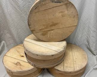 Wooden Cheese Boxes- One from The Brunette Box & Veneer Co.