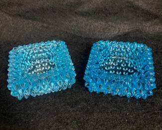 Pr. Fenton Hobnail Candleholders